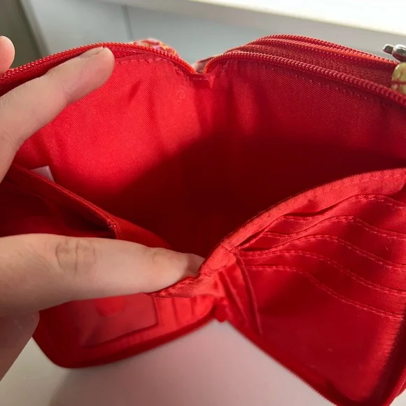 Vera Bradley Zip Around Wristlet Wallet in “Paisley in Paradise” Pattern - Picture 8 of 13